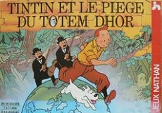 Image de la boite de jeu TINTIN ET LE PIÈGE DU TOTEM DHOR - NATHAN