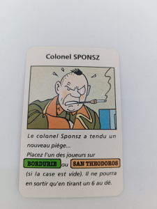 Article Colonel Sponsz - TINTIN ET LE PIÈGE DU TOTEM DHOR