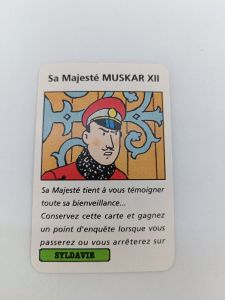 Article Sa Majesté Muskar XII - TINTIN ET LE PIÈGE DU TOTEM DHOR