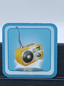 Article Carte "radio" - RÉVEILLE PAS PAPA