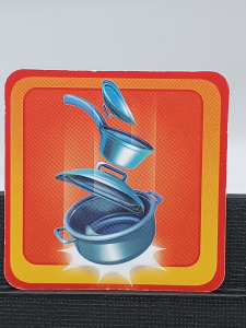 Article Grande carte "batterie de cuisine" - REVEILLE PAS PAPA!