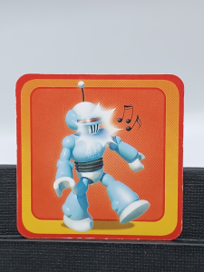 Article Grande carte "robot" - REVEILLE PAS PAPA!