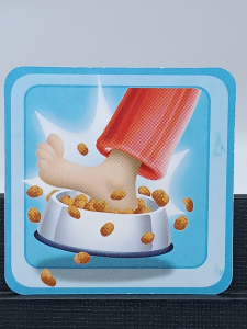 Article Grande carte "pied dans la gamelle" - RÉVEILLE PAS PAPA