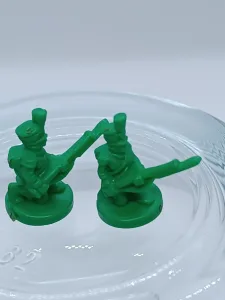 Article Infanterie - vert (lot de 3) - RISK LA CONQUÊTE DU MONDE