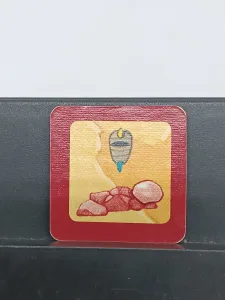 Article Carte pierre 1 momie - rouge - LE TOMBEAU MAUDIT