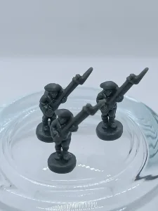 Article Infanterie - gris ( lot de 3) - RISK - La conquête du monde