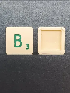 Article B - vert - version voyage - SCRABBLE DE VOYAGE