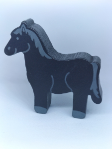 Article Cheval noir - HOP! HOP! GALOPONS!