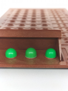 Article Vert clair (lot de 3 pions) - HYPER MASTER MIND