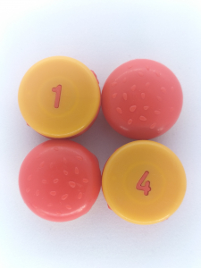 Article Lot de 4 Burgers rouges - Type A - CUISTO DINGO