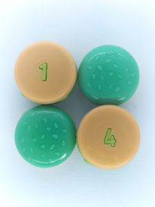 Article Lot de 4 Burgers verts - Type A - CUISTO DINGO