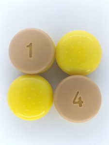 Article Lot de 4 Burgers jaunes - Type B - CUISTO DINGO