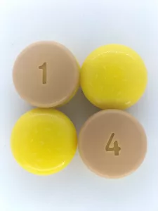 Article Lot de 4 Burgers jaunes - Type B - CUISTO DINGO