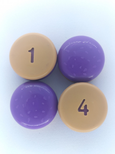 Article Lot de 4 Burgers violets - Type B - CUISTO DINGO