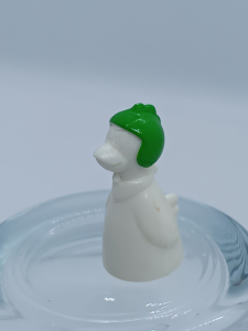 Article Poule coiffe Casque Vert - PANIC O POULAILLER