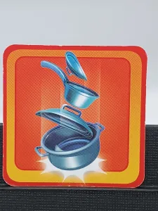 Article Carte "batterie de cuisine" - RÉVEILLE PAS PAPA Version grandes cartes