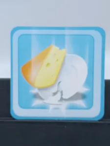 Article Grande carte "assiette de fromage" - RÉVEILLE PAS PAPA Version grandes cartes