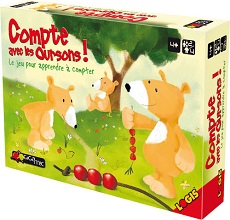Image de la boite de jeu COMPTE AVEC LES OURSONS ! - GIGAMIC