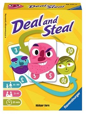 Image de la boite de jeu DEAL AND STEAL - RAVENSBURGER