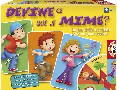 Image de la boite de jeu DEVINE CE QUE JE MIME - EDUCA