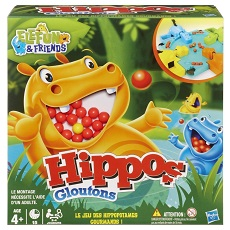 Image de la boite de jeu HIPPOS GLOUTONS - HASBRO