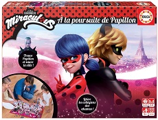 Image de la boite de jeu MIRACULOUS A la poursuite de Papillon - EDUCA