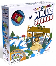 Image de la boite de jeu MON PREMIER MILLE BORNES - En route pour le zoo - DUJARDIN
