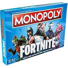 Image de la boite de jeu MONOPOLY FORTNITE - HASBRO